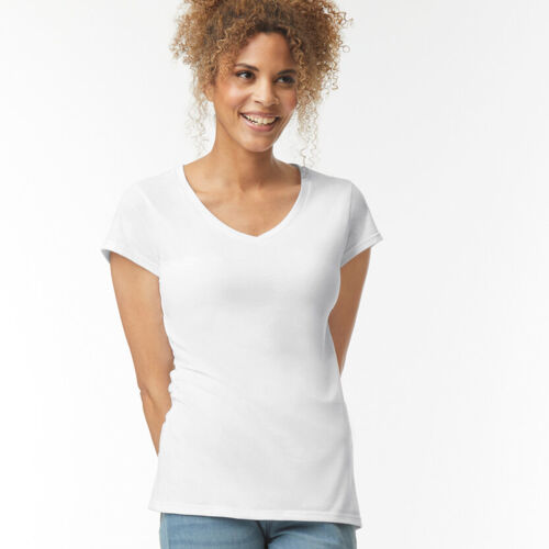 Softstyle Ladies V-Neck T-Shirt Thumbnail